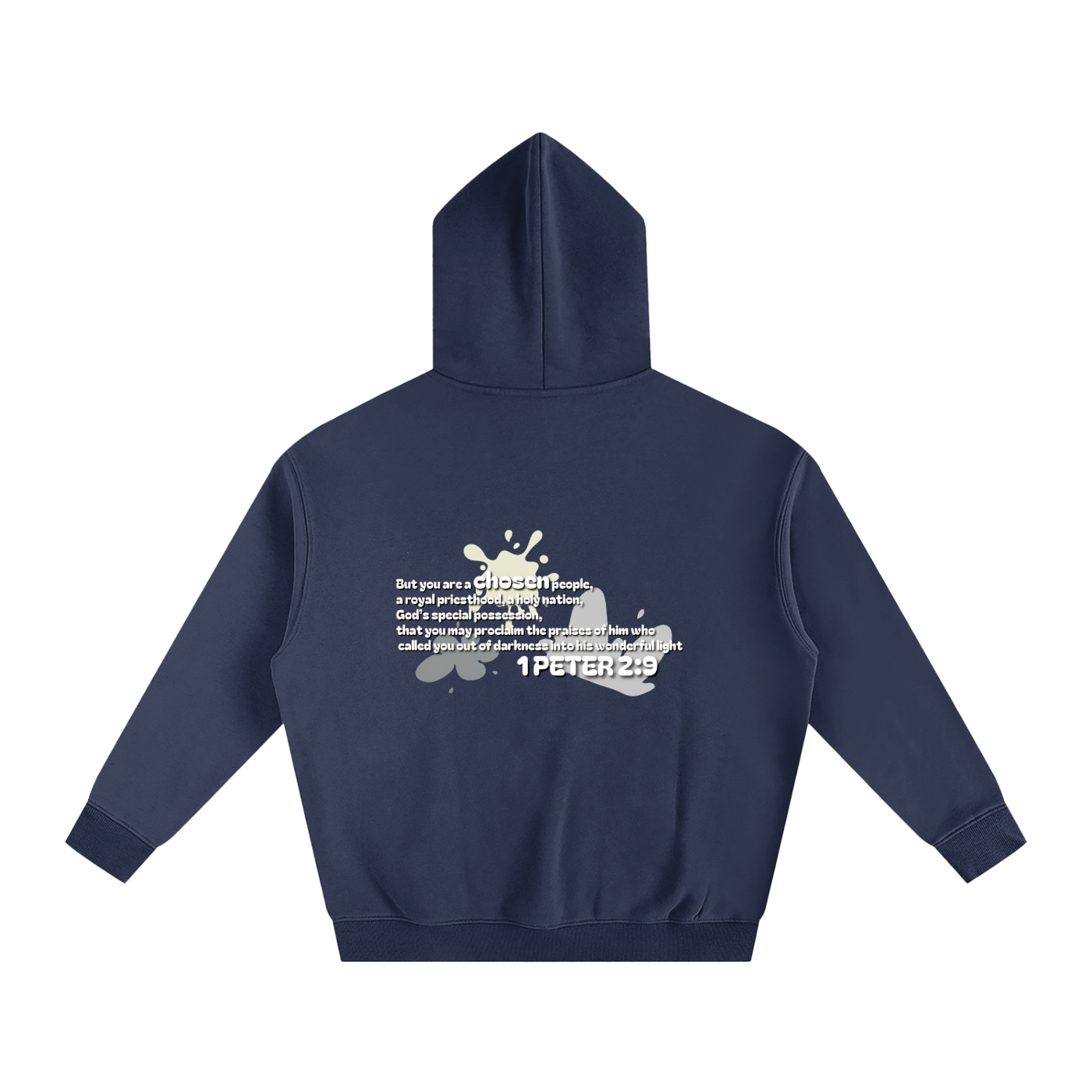 Unisex "I AM CHOSEN" Oversized Fleece Hoodie