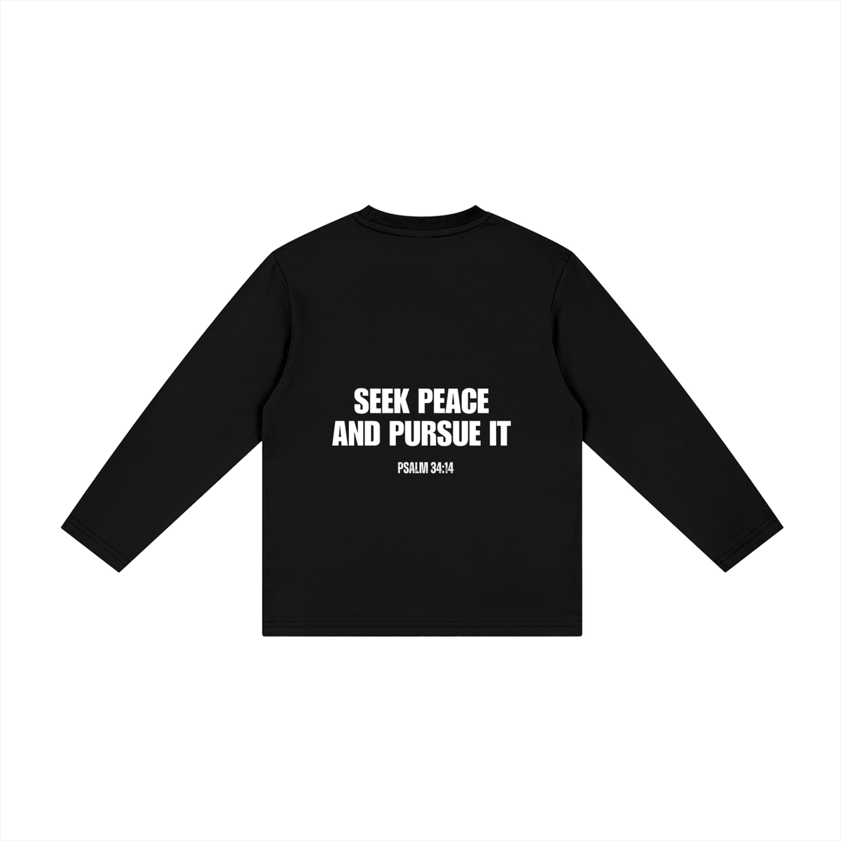 Youth “SEEK PEACE” Long Sleeve Tee