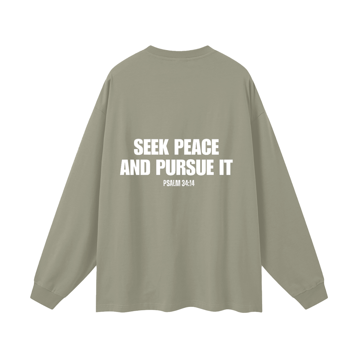 Unisex "SEEK PEACE" Long Sleeve Tee