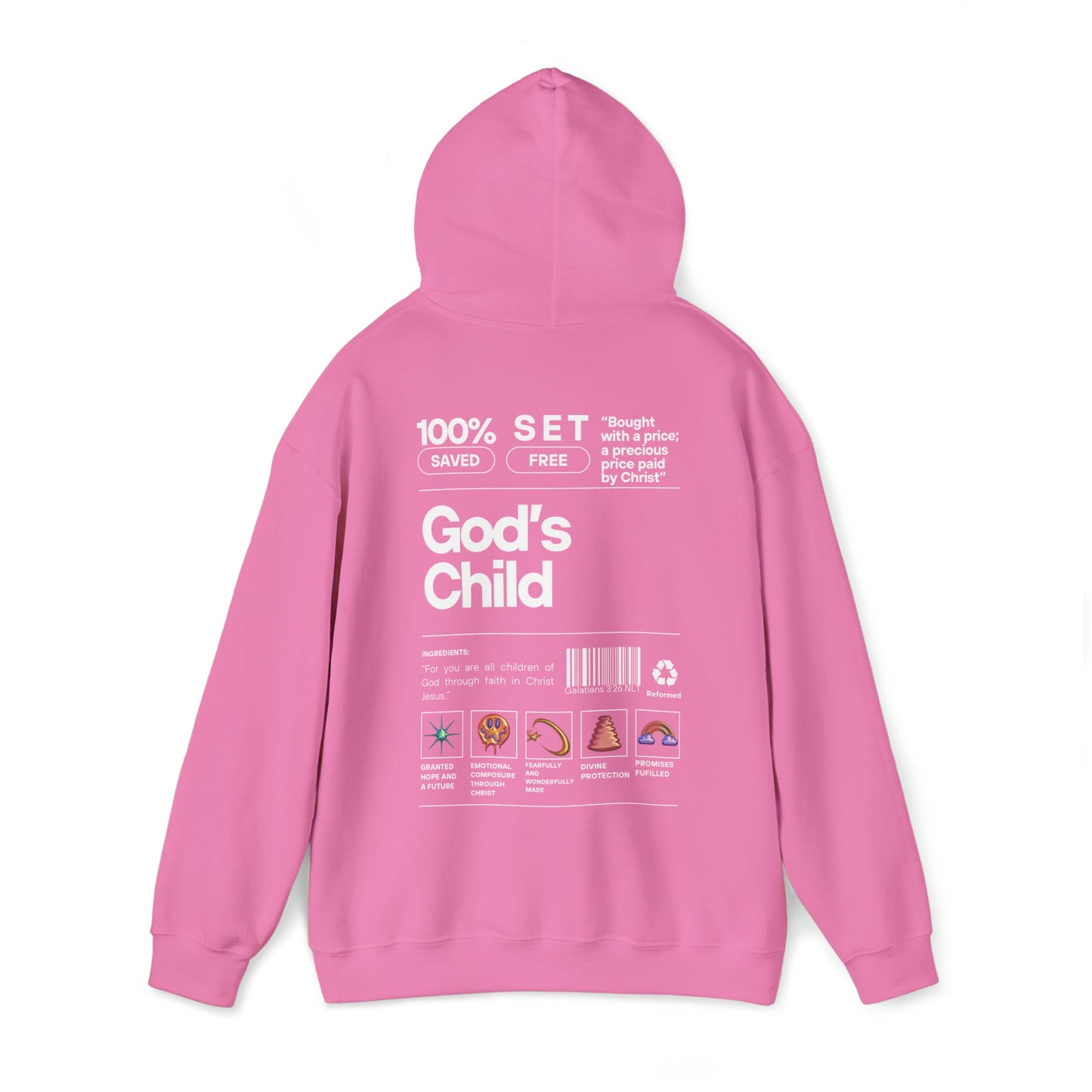 Unisex "GOD'S CHILD" Hoodie - PSALMS34Clothing