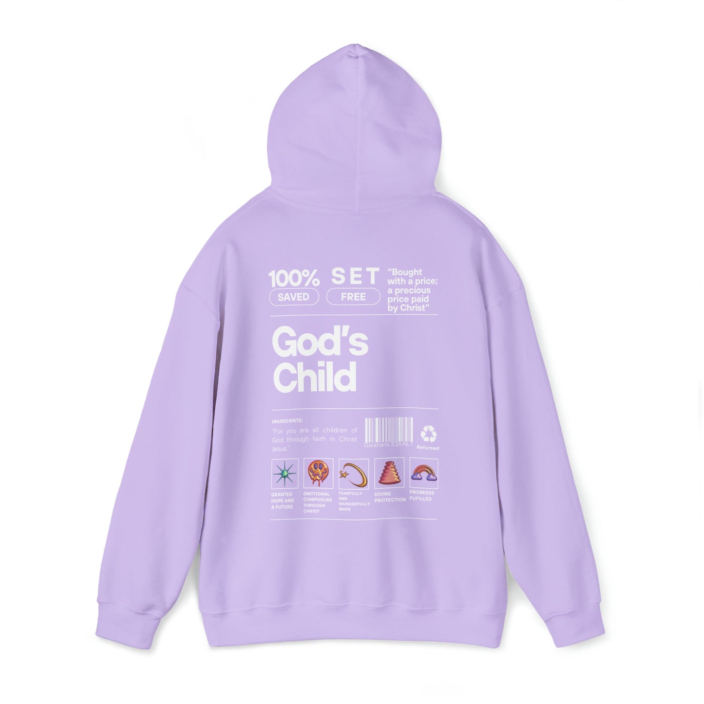 Unisex "GOD'S CHILD" Hoodie - PSALMS34Clothing