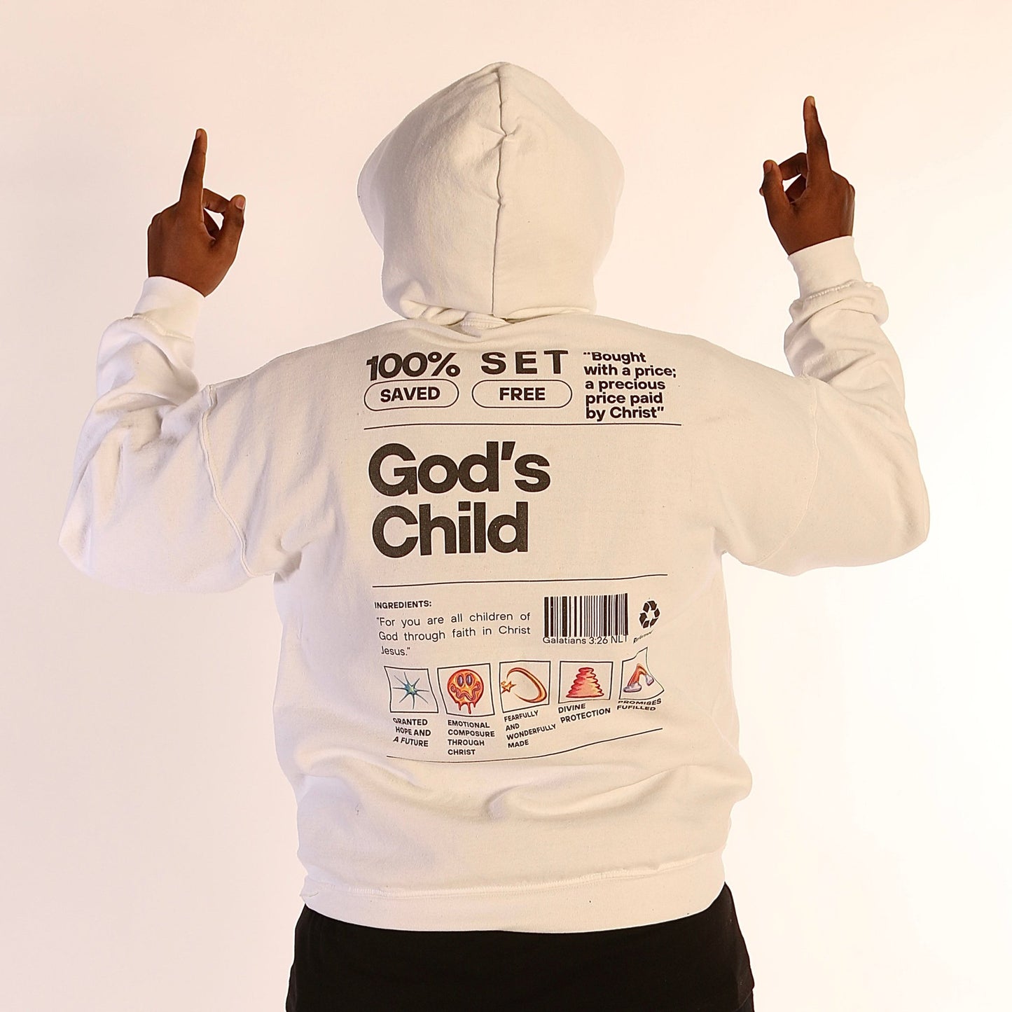 Unisex "GOD'S CHILD" Hoodie - PSALMS34Clothing
