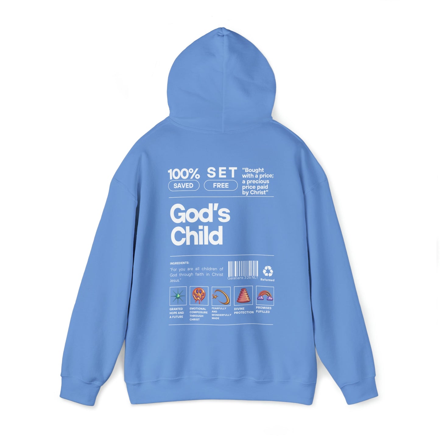 Unisex "GOD'S CHILD" Hoodie - PSALMS34Clothing
