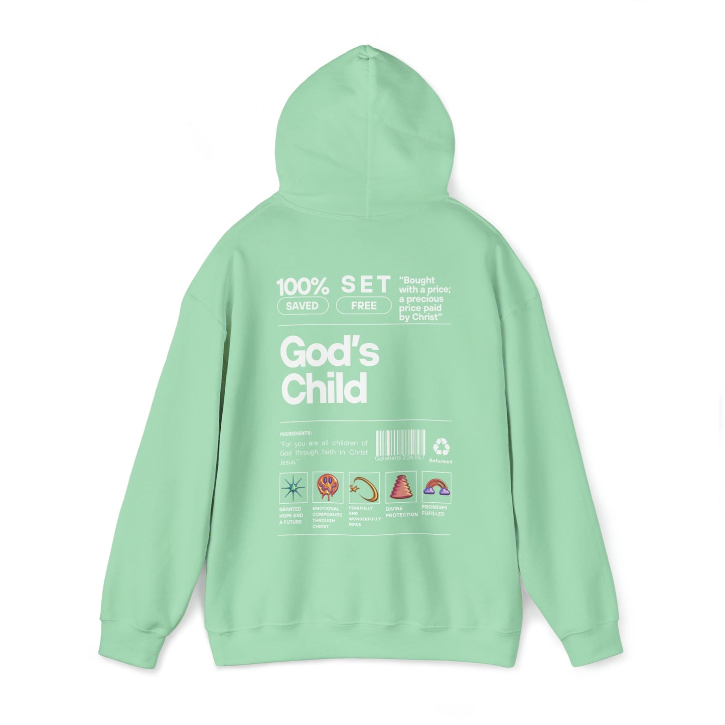 Unisex "GOD'S CHILD" Hoodie - PSALMS34Clothing