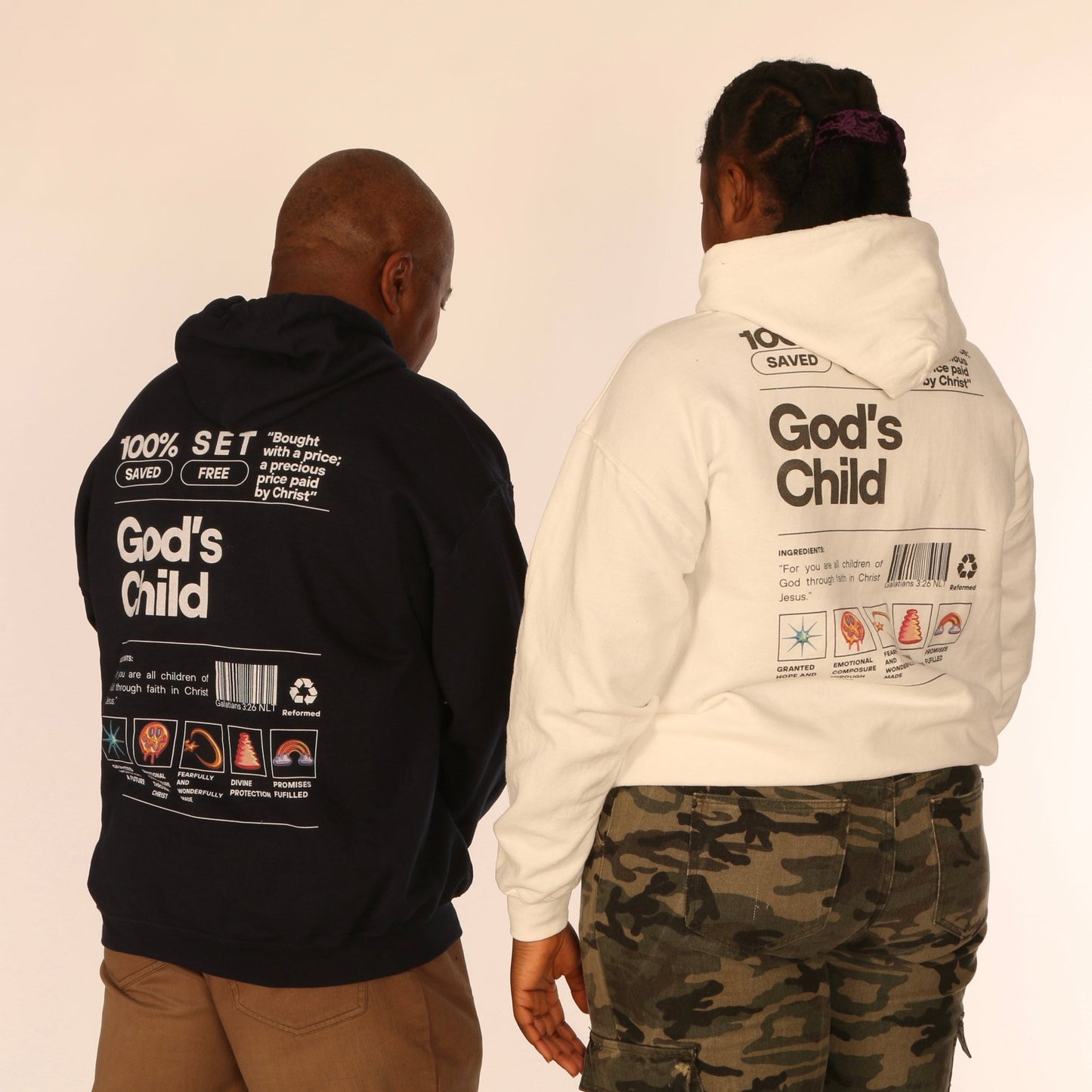 Unisex "GOD'S CHILD" Hoodie - PSALMS34Clothing