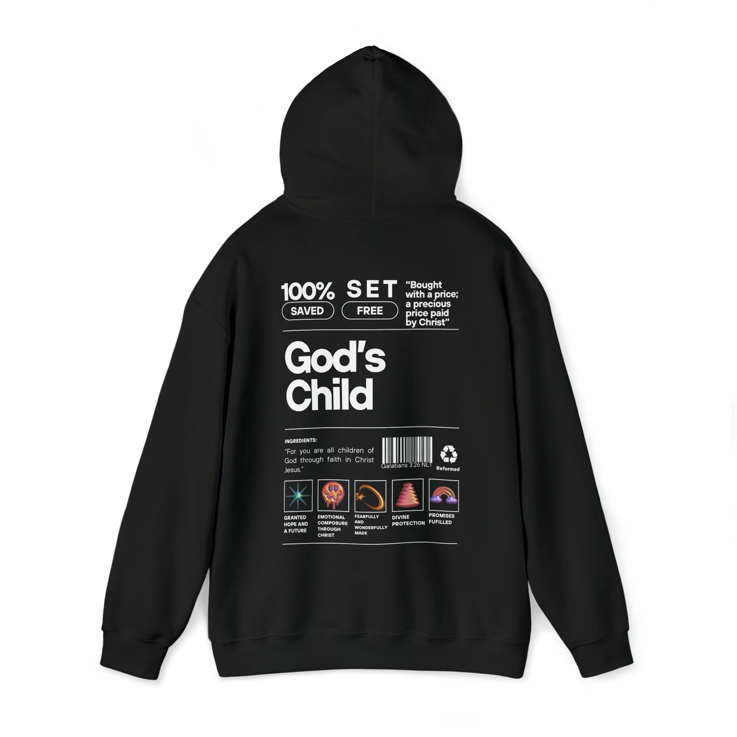 Unisex "GOD'S CHILD" Hoodie - PSALMS34Clothing