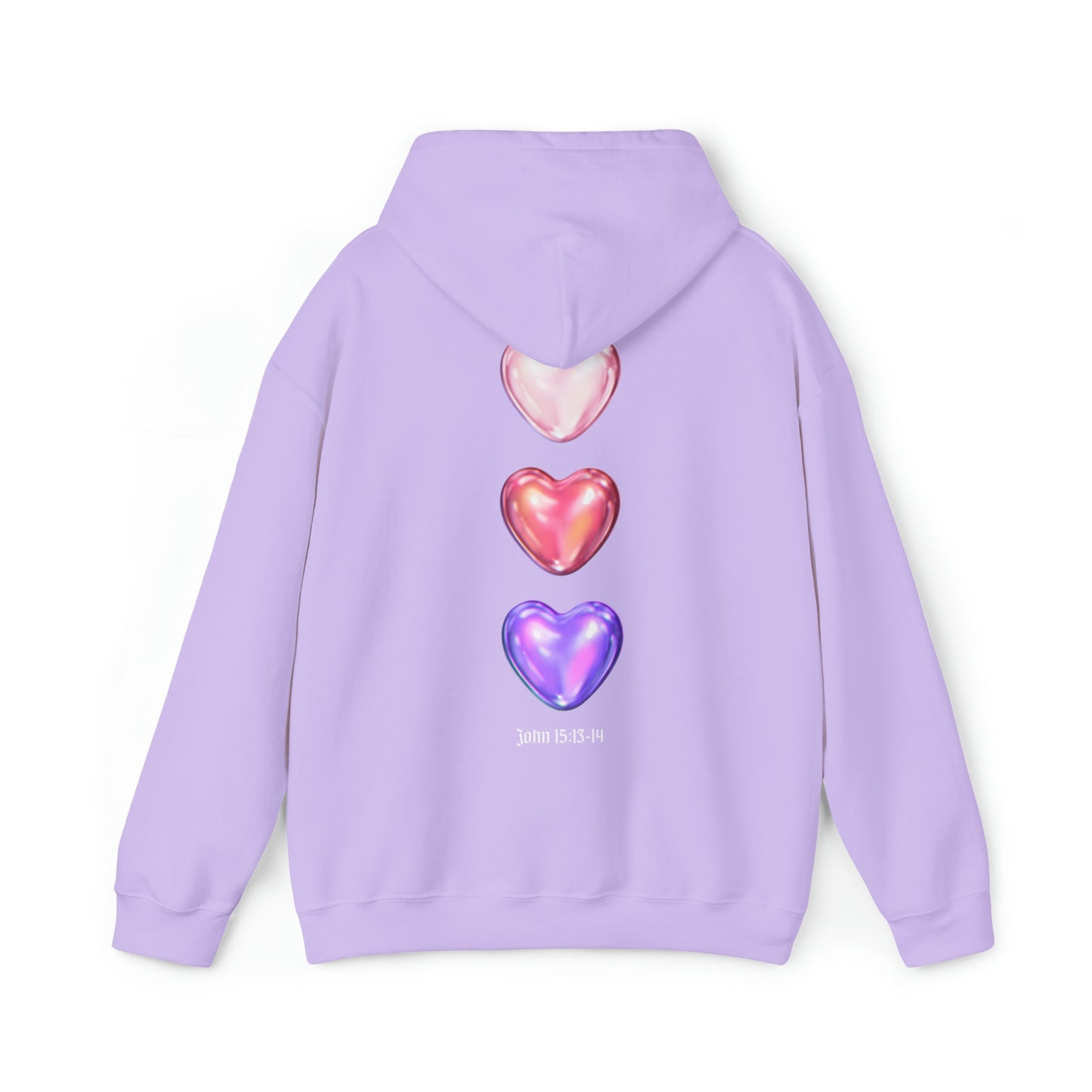 Unisex "GREATER LOVE" Hoodie - PSALMS34Clothing