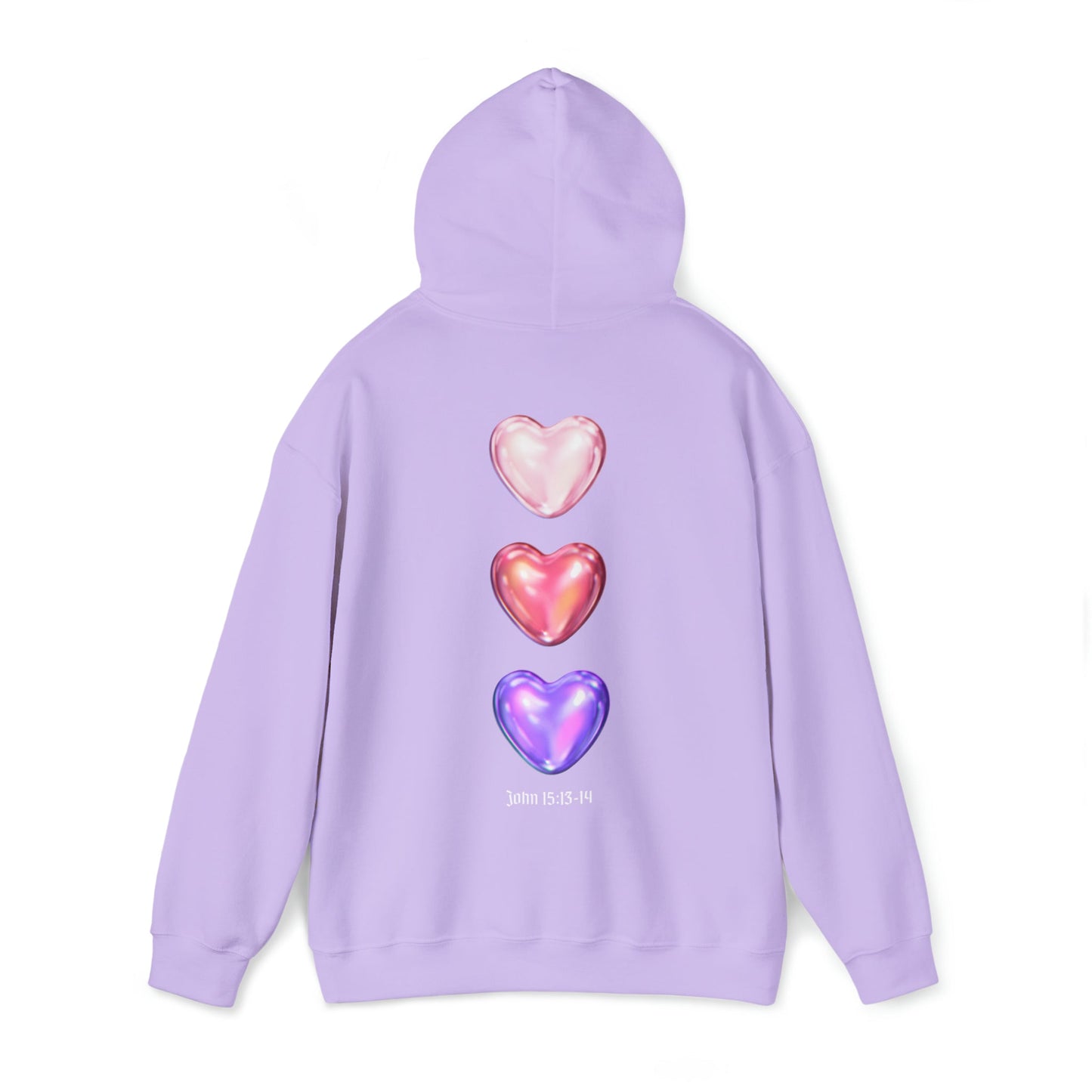 Unisex "GREATER LOVE" Hoodie - PSALMS34Clothing