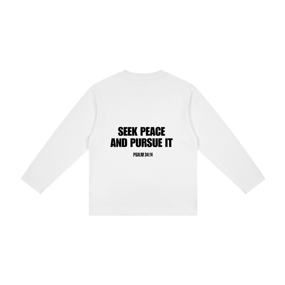 Youth “SEEK PEACE” Long Sleeve Tee