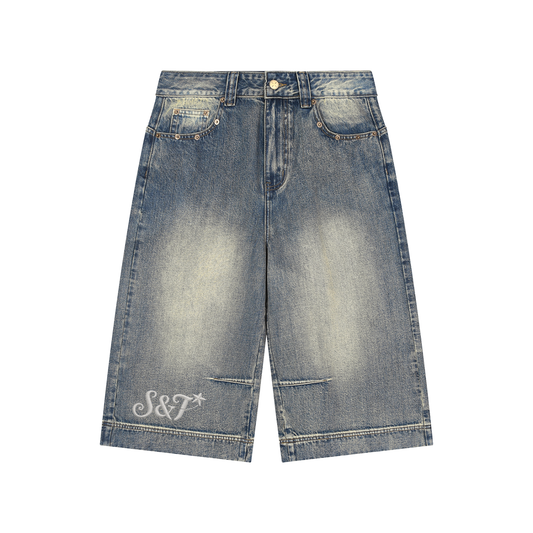 Unisex "SPIRIT&TRUTH" White Jorts