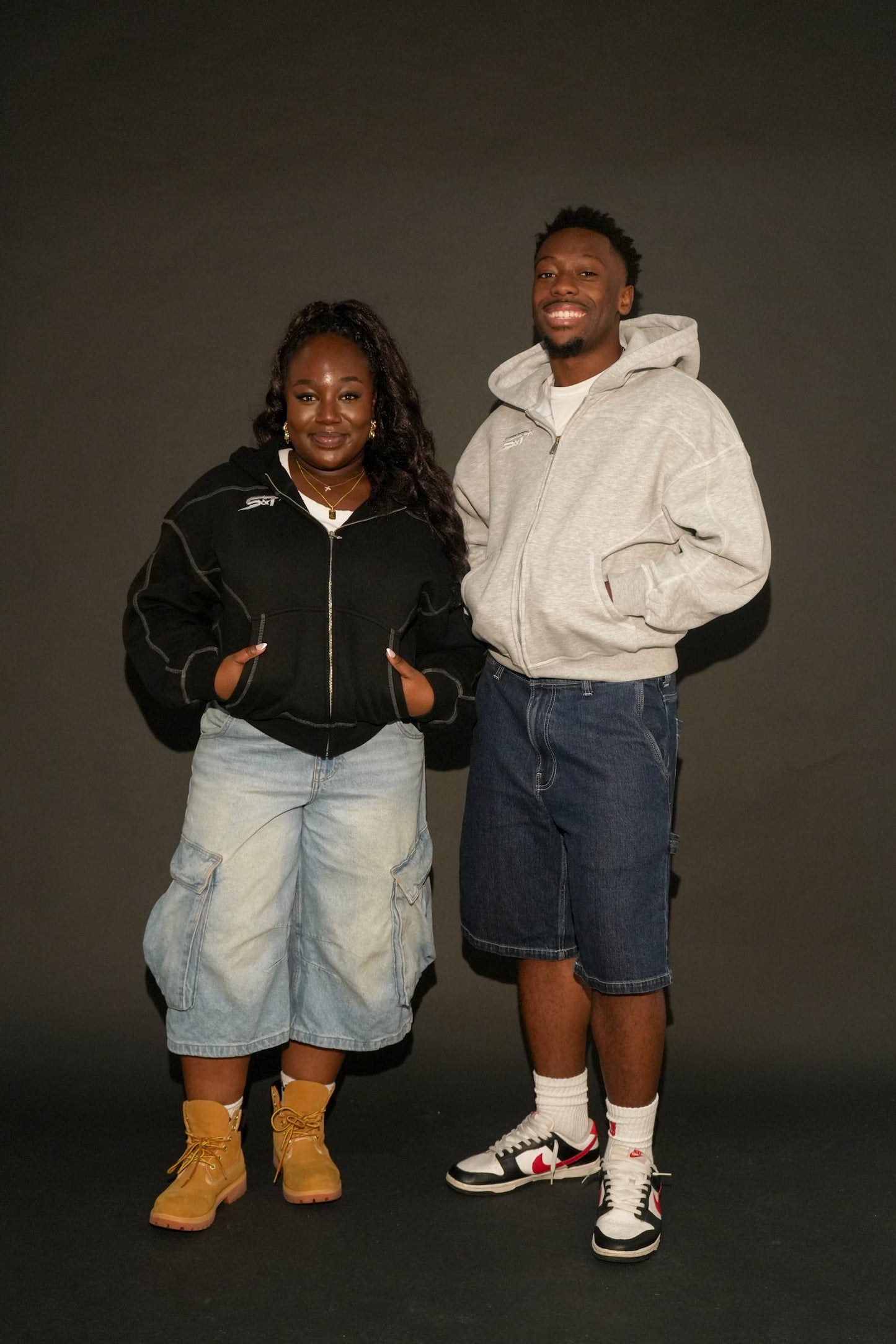 Unisex “SPIRIT&TRUTH” Boxy Zip Hoodie