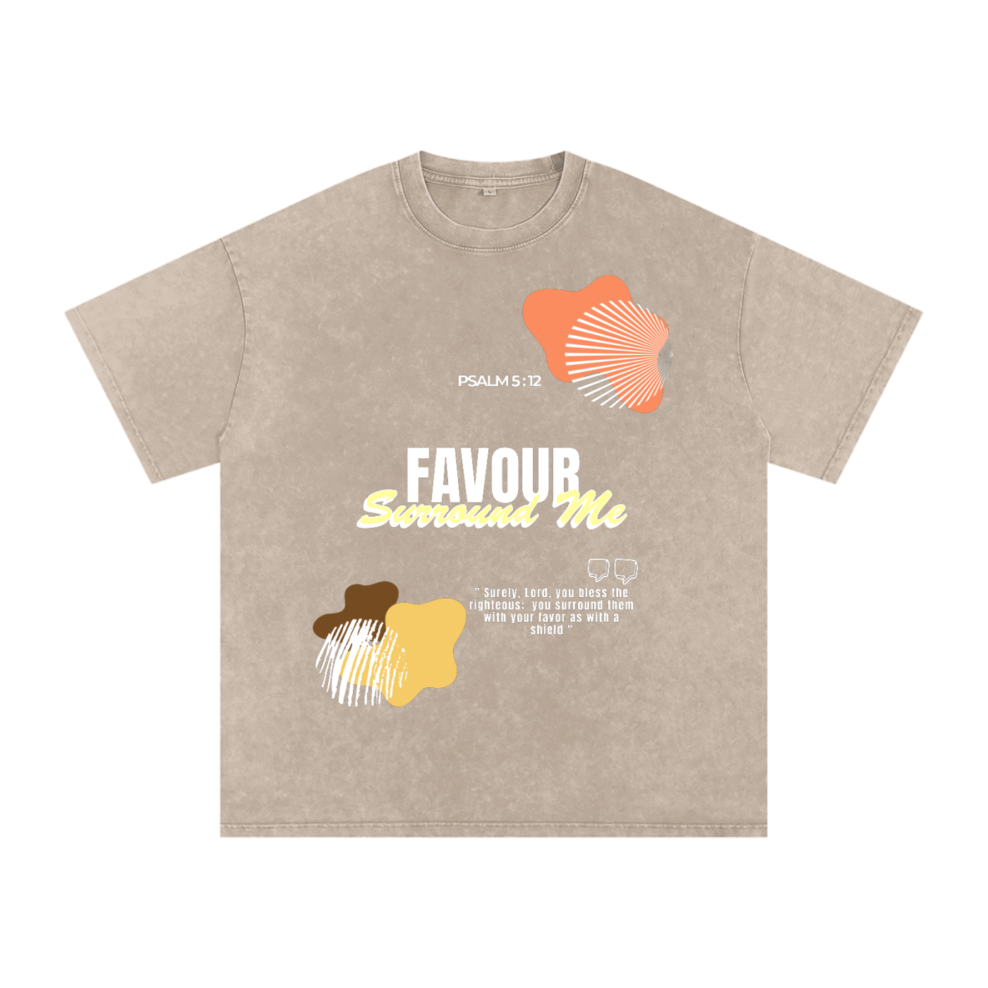 Unisex "FAVOUR"  Oversized Tee