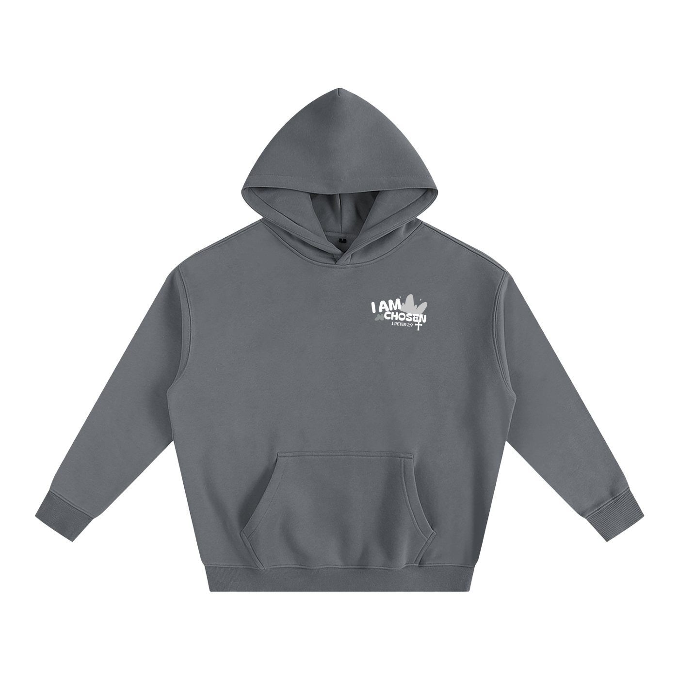 Unisex "I AM CHOSEN" Oversized Fleece Hoodie