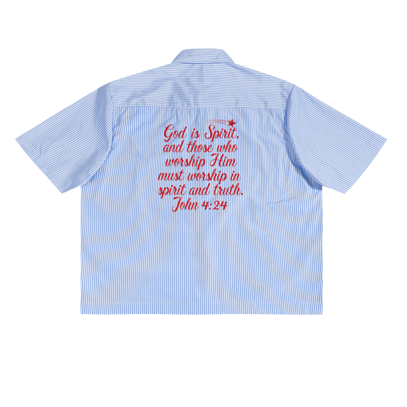 Unisex “SPIRIT&TRUTH” Oversized Boxy Shirt