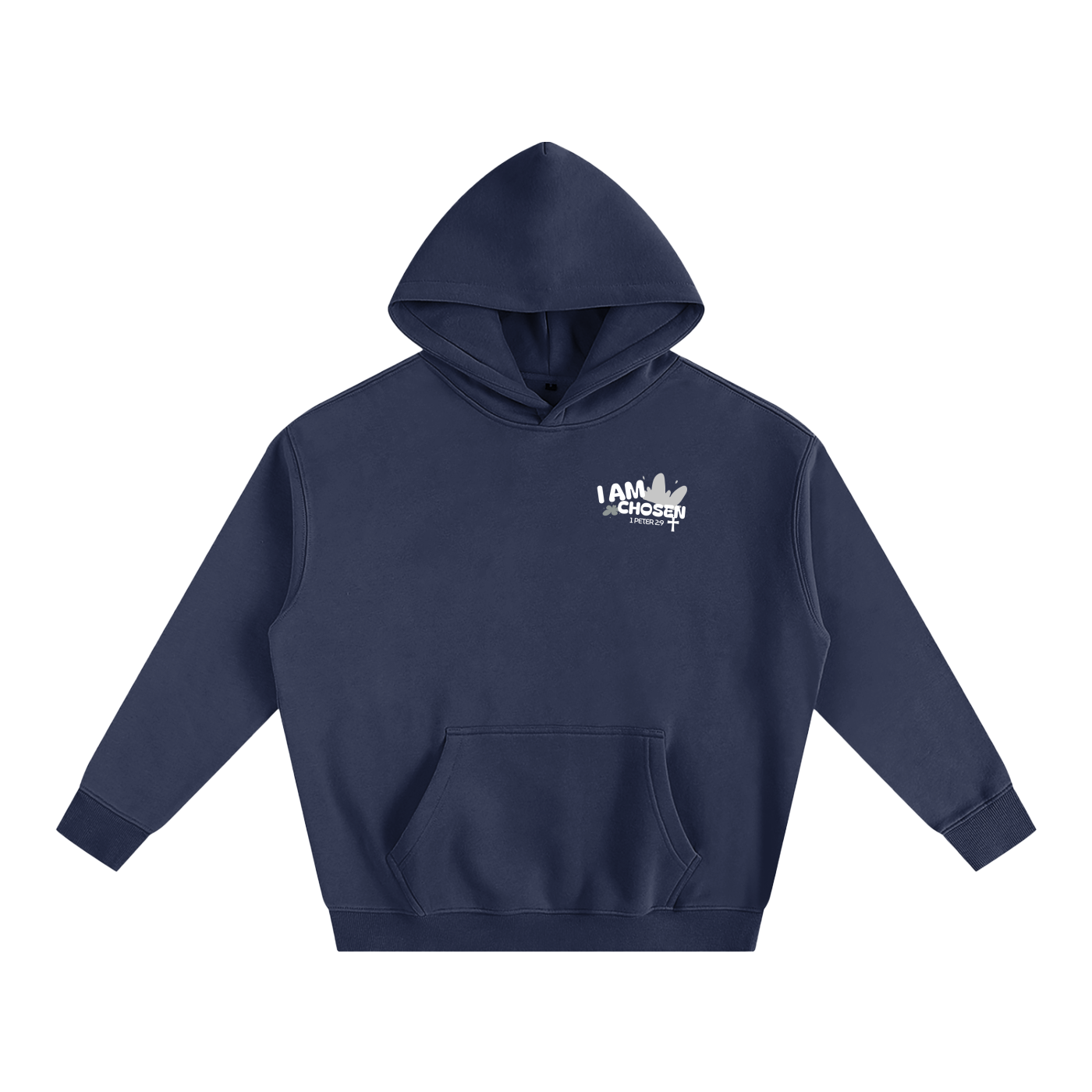 Unisex "I AM CHOSEN" Oversized Fleece Hoodie