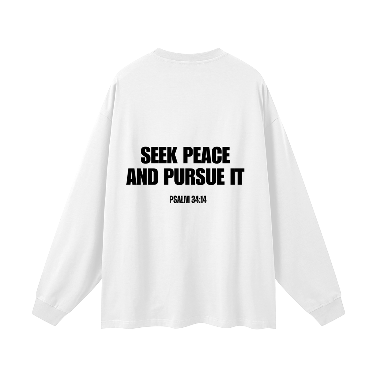 Unisex "SEEK PEACE" Long Sleeve Tee