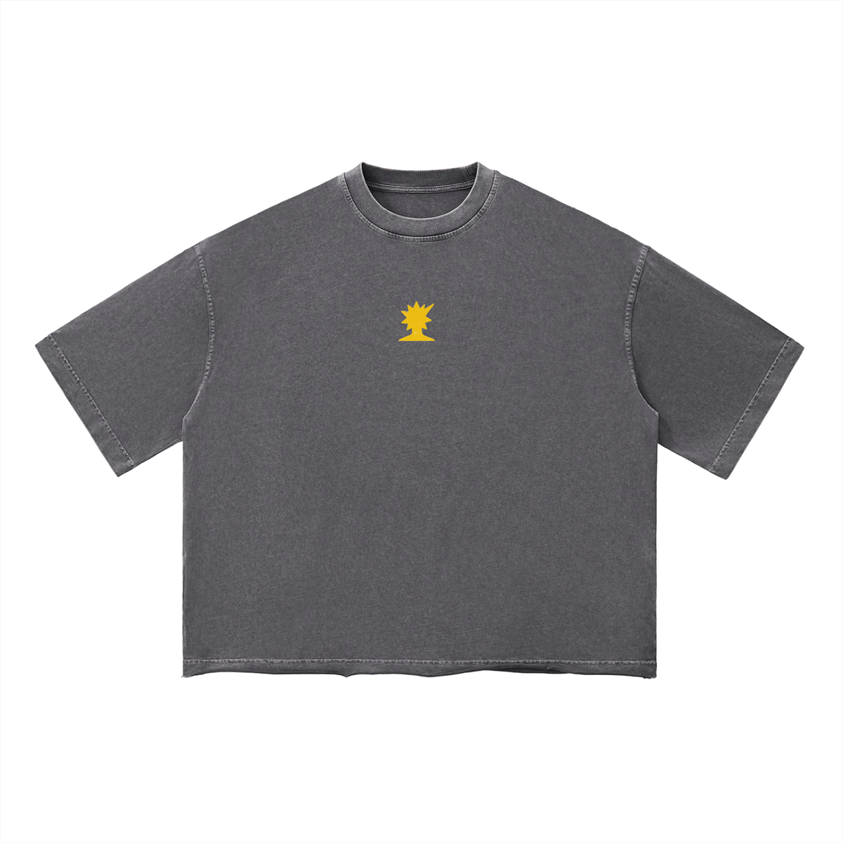 Unisex Grey "DON'T LOSE YOUR SOUL" Vintage Boxy Tee