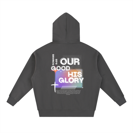 Unisex "HIS GLORY" Zip Up Hoodie