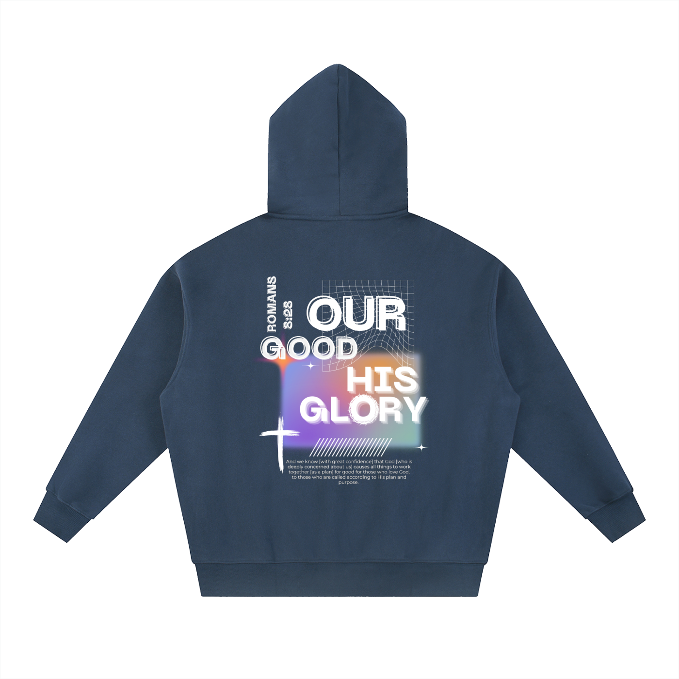 Unisex "HIS GLORY" Zip Up Hoodie