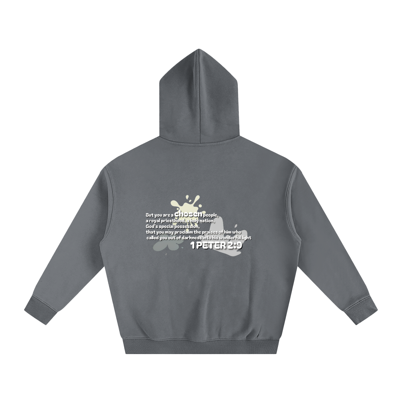 Unisex "I AM CHOSEN" Oversized Fleece Hoodie