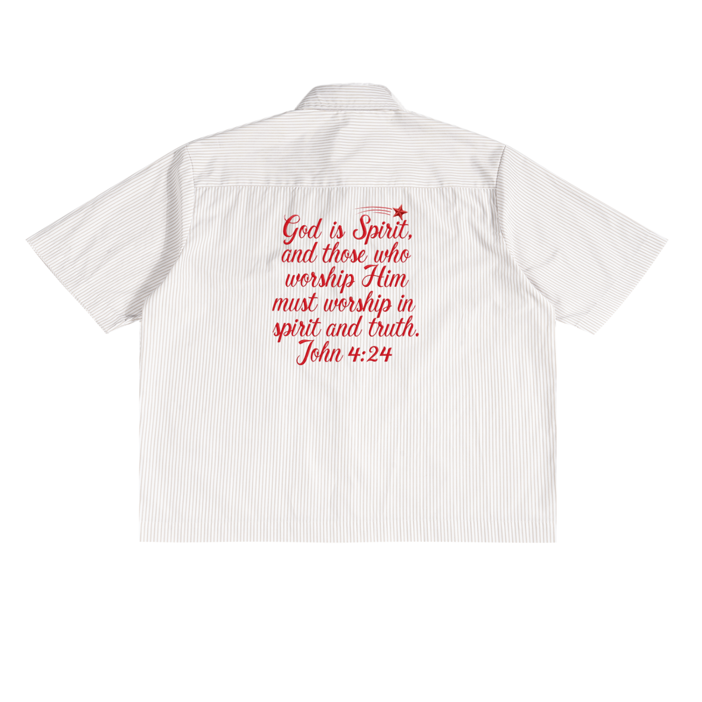 Unisex “SPIRIT&TRUTH” Oversized Boxy Shirt