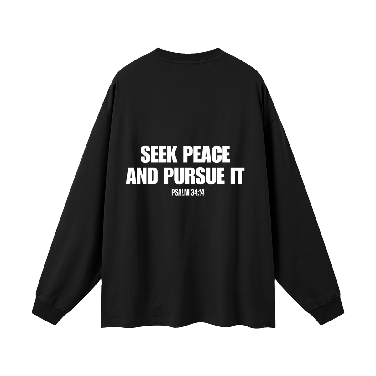 Unisex "SEEK PEACE" Long Sleeve Tee