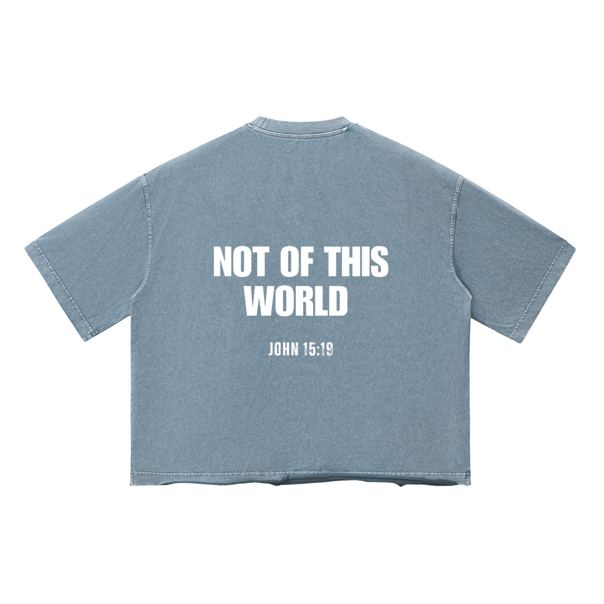 Unisex "NOT OF THIS WORLD" Vintage  Boxy Tee