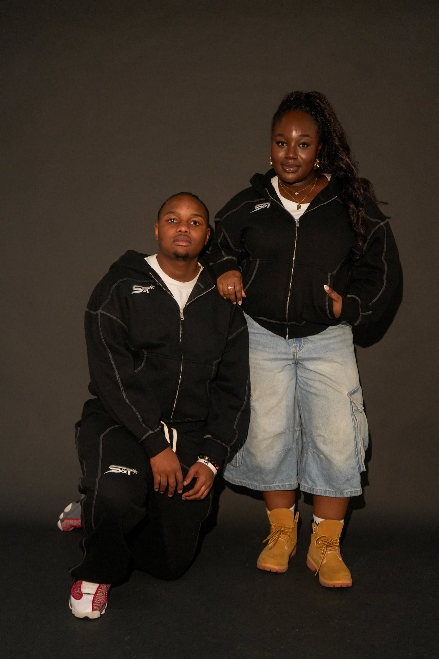 Unisex “SPIRIT&TRUTH” Boxy Zip Hoodie