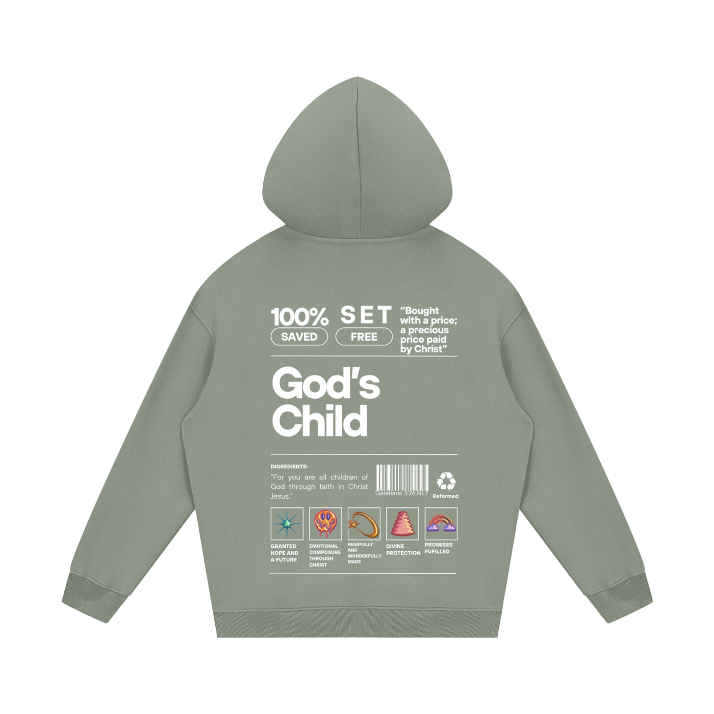 Unisex "GOD"S CHILD" Hoodie