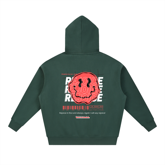 Unisex Cherry "REJOICE" Zip Up Hoodie