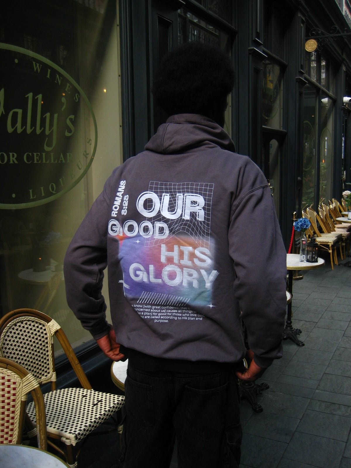 "HIS GLORY" Unisex Full Zip Hoodie - PSALMS34Clothing