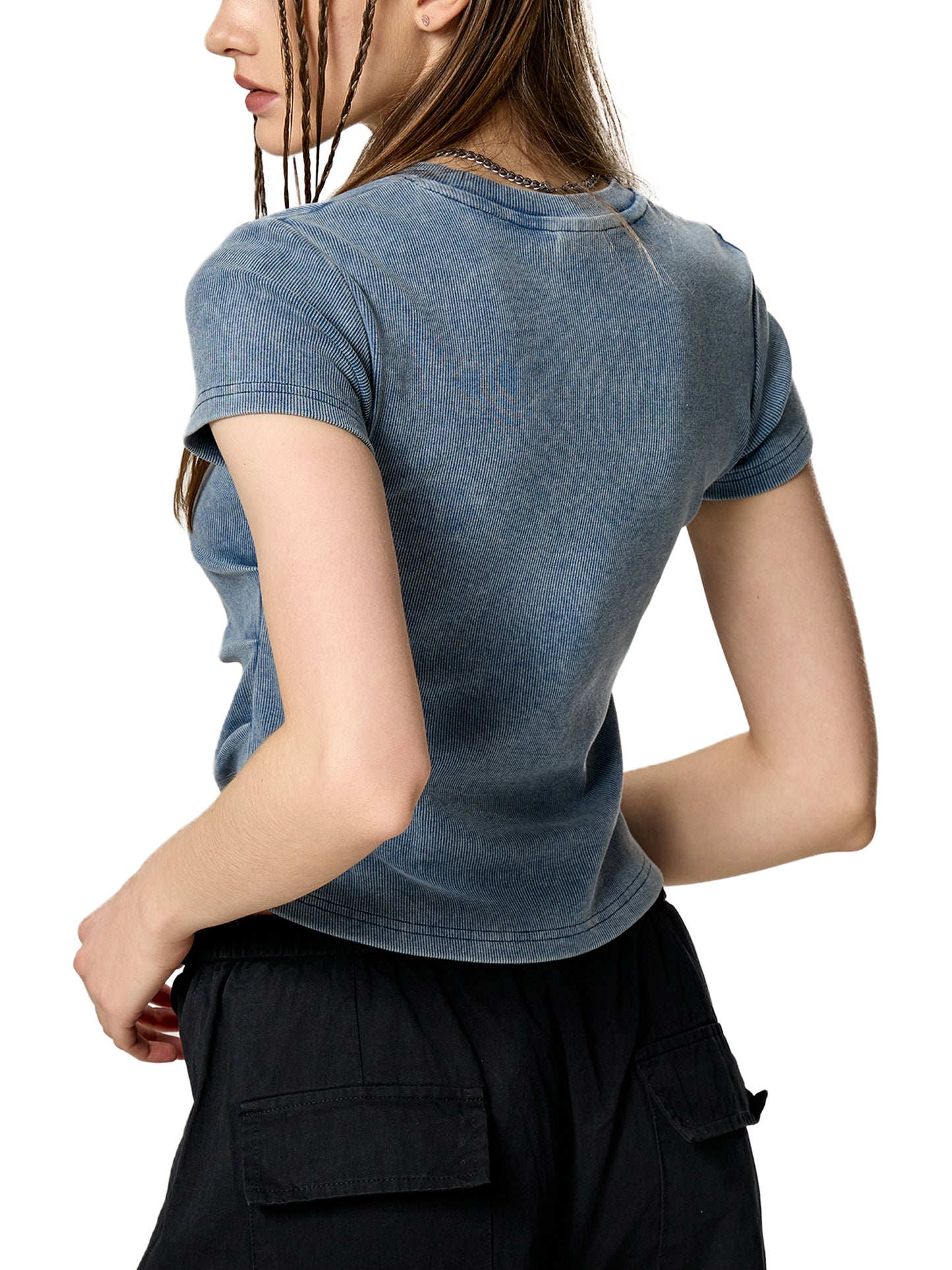 Women's "RADIANT" Ocean Bodycon Top