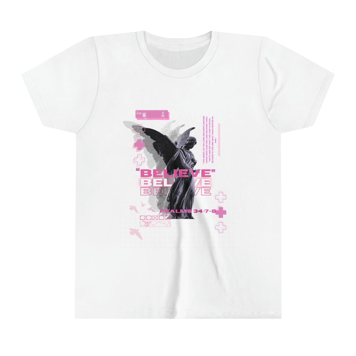 Kids "PSALMS34" Unisex Tee - PSALMS34Clothing