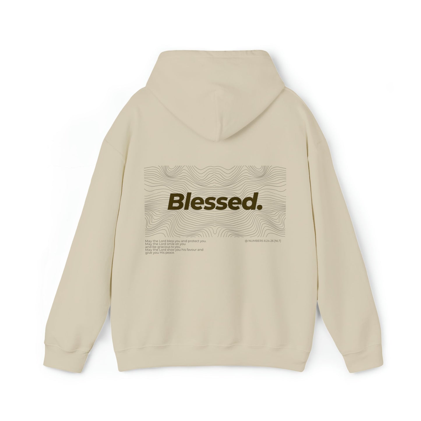 Unisex "BLESSED" Hoodie - PSALMS34Clothing