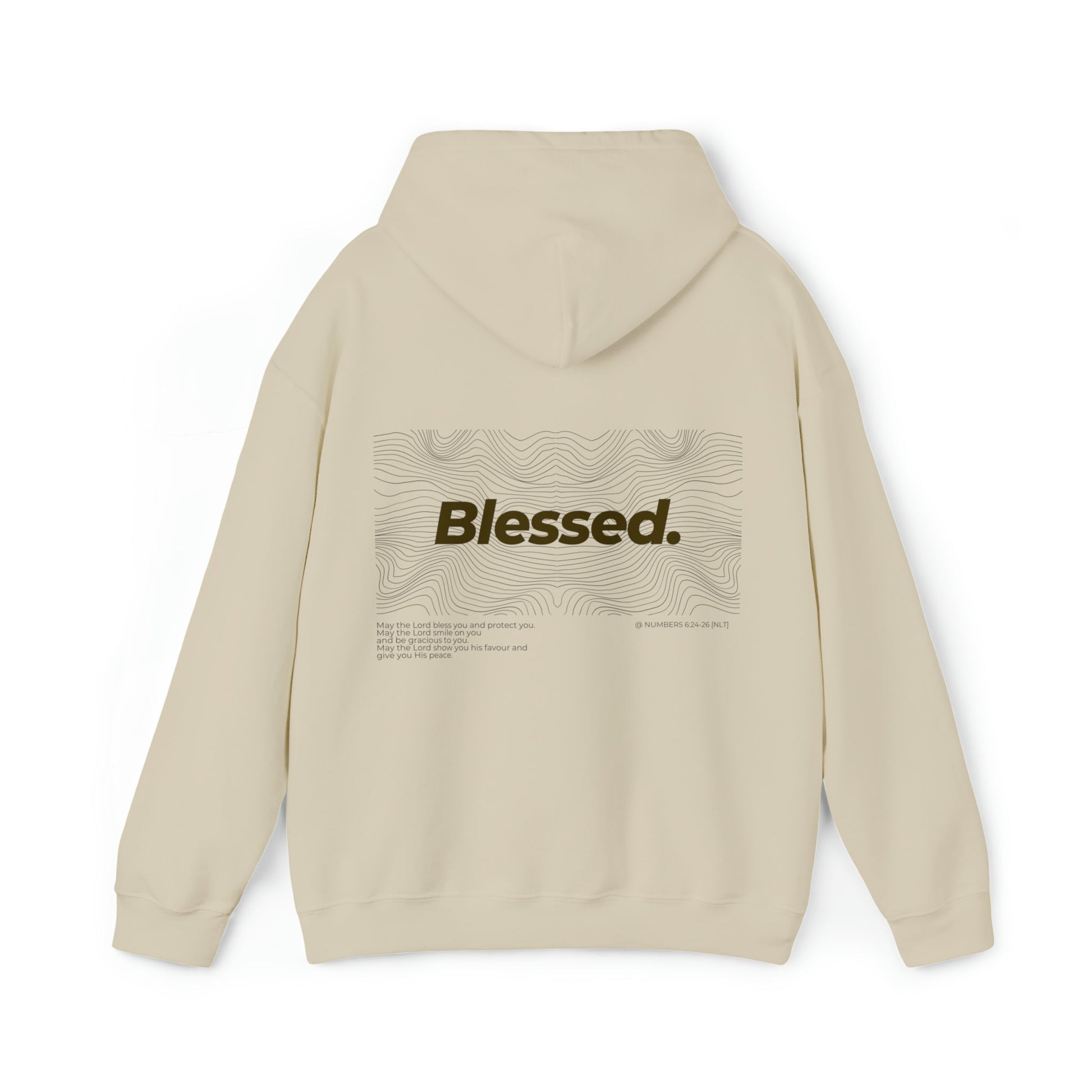 Unisex "BLESSED" Hoodie - PSALMS34Clothing