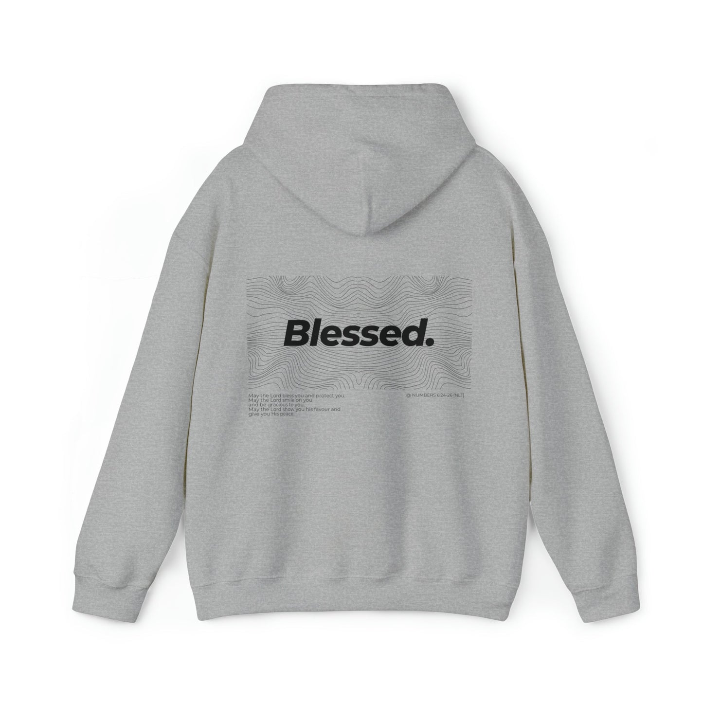 Unisex "BLESSED" Hoodie - PSALMS34Clothing