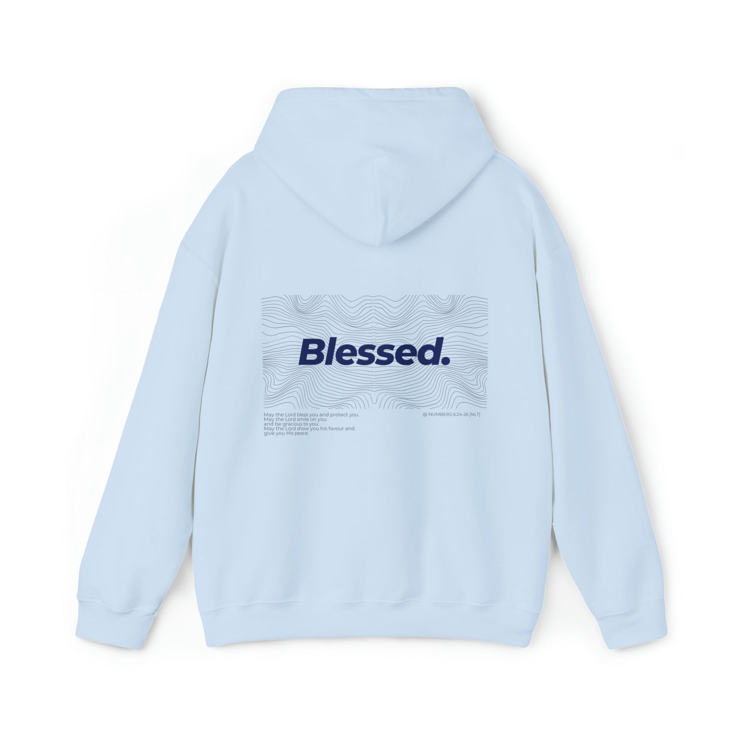 Unisex "BLESSED" Hoodie - PSALMS34Clothing