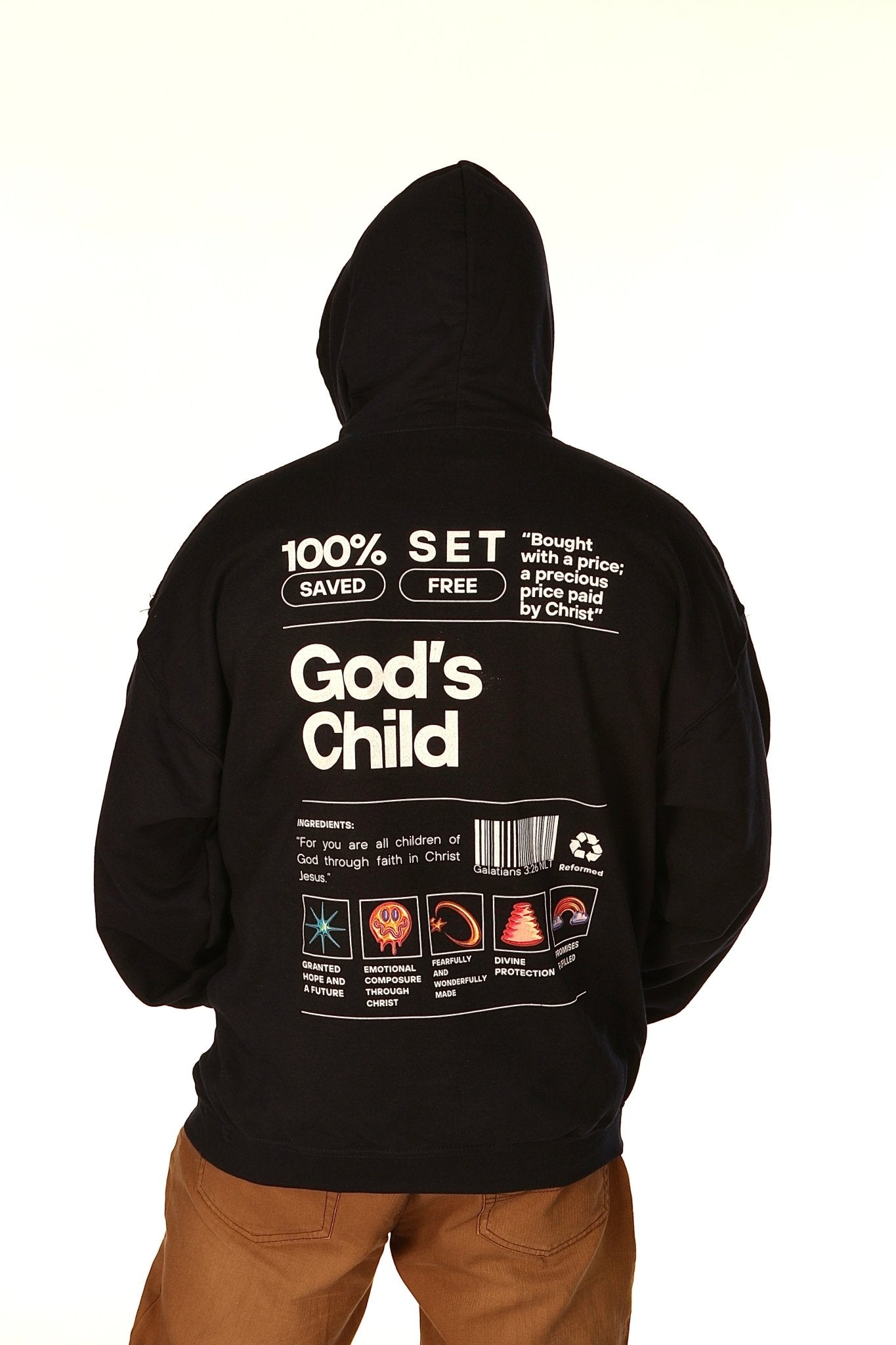 Unisex "GOD'S CHILD" Hoodie - PSALMS34Clothing