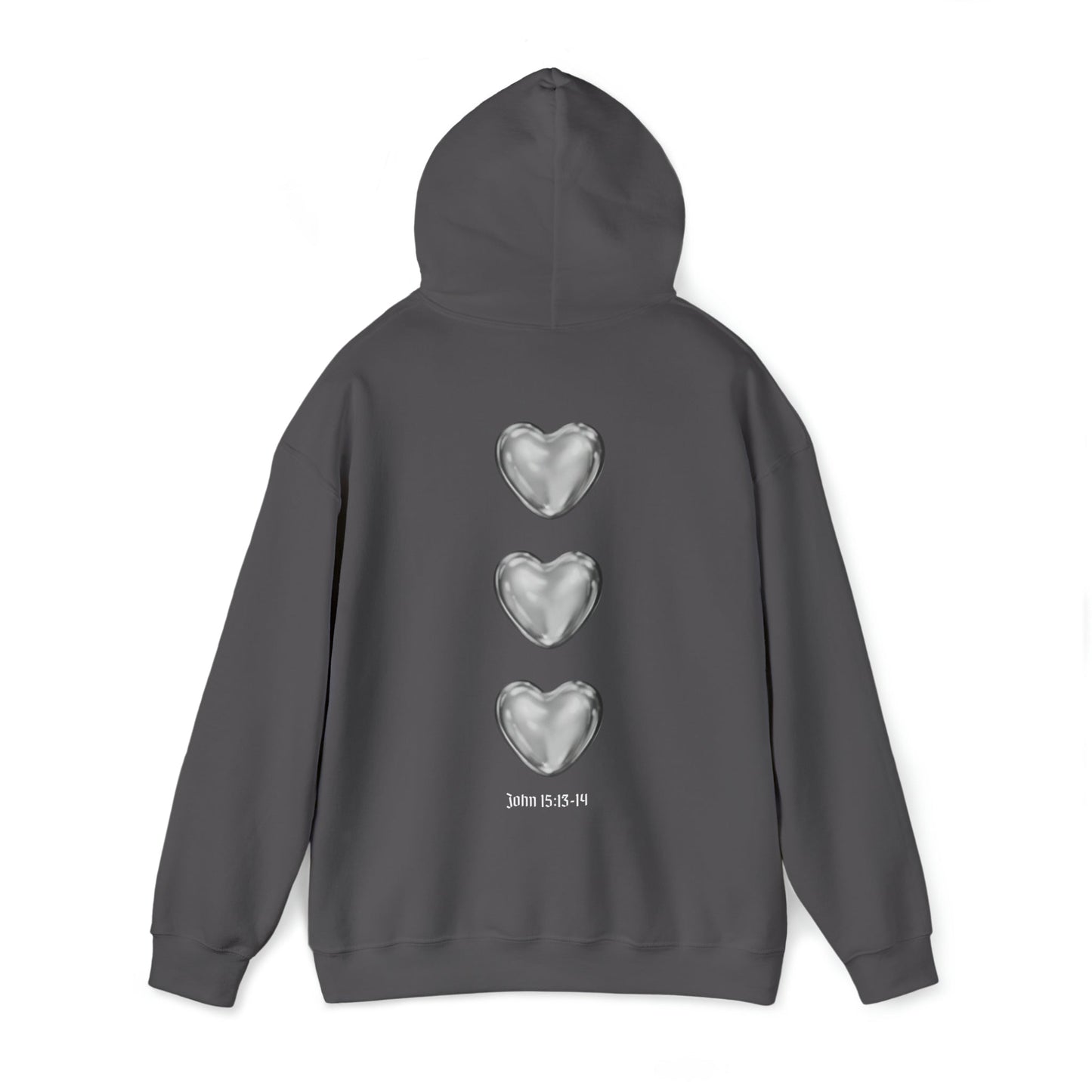 Unisex "GREATER LOVE" Hoodie - PSALMS34Clothing